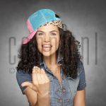 25-06-2004 Anna Drijver at studio in Amsterdam, by order of Televizier Magazine. June 25, 2004.

[keywords]Posed, Headshot, Cap[/keywords]